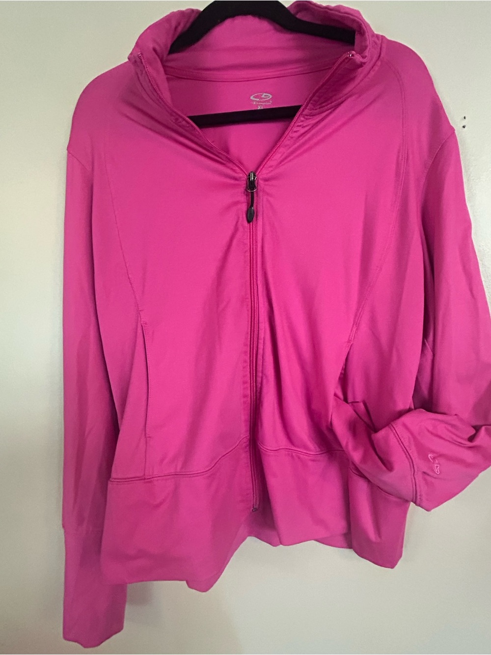 Champion Full-Zip Hoodie - Hot Pink